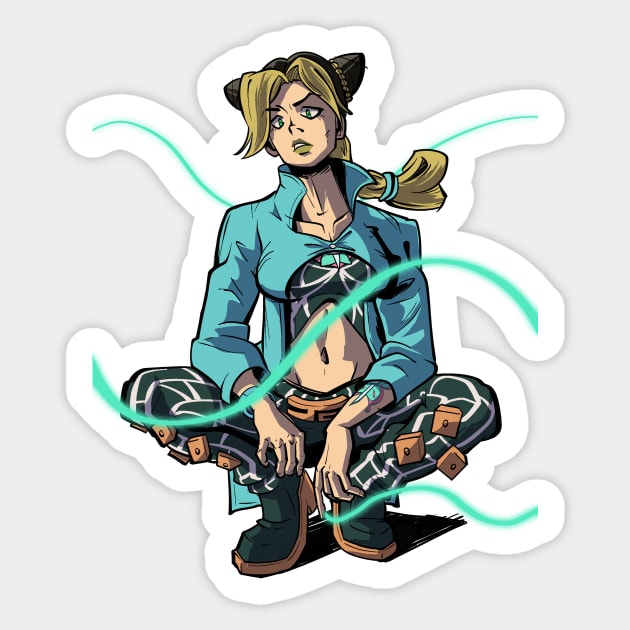 Jolyne Sticker by RatcoreArt